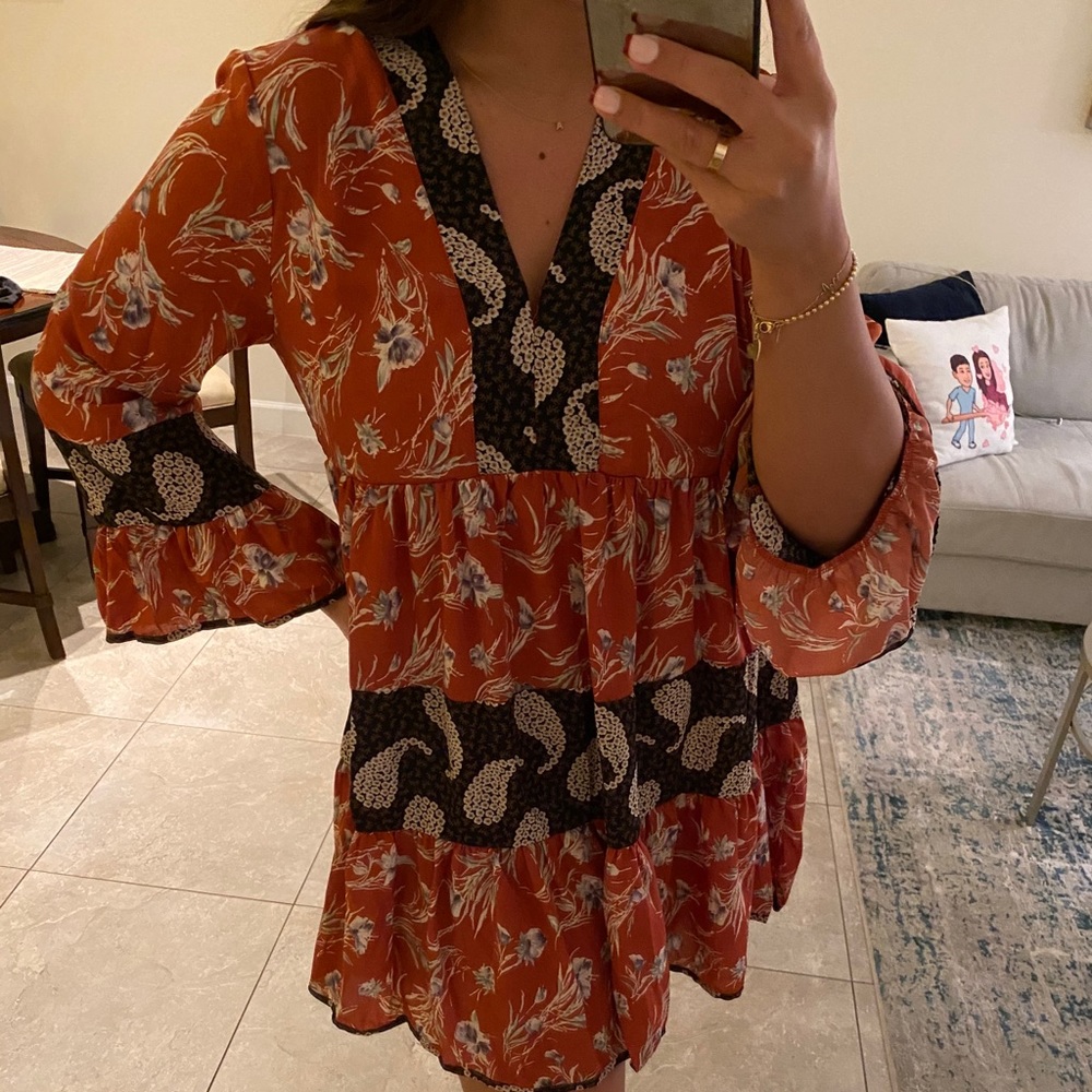 Printed dress